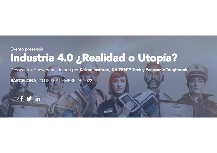 foto noticia PANASONIC, KAIZEN INSTITUTE Y KAIZEN TECH PRESENTAN SU VISIÓN SOBRE LA INDUSTRIA 4.0 EN UN EVENTO EN BARCELONA